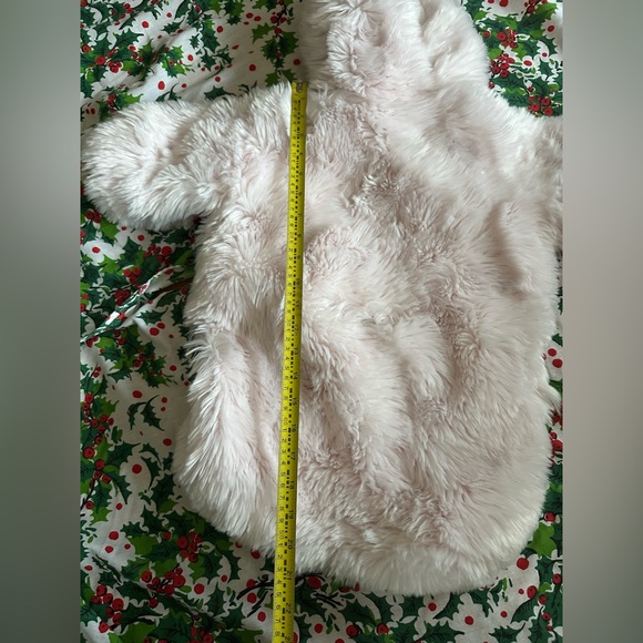 COPY - London and Cole Pom-Pom Bunting Suit Light Pink. One Piece Faux Fur! Bab… - Picture 5 of 11